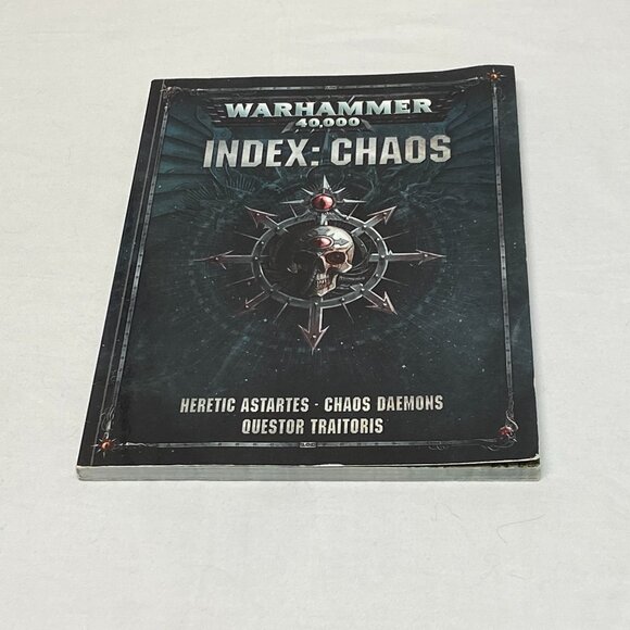 Warhammer 40K Index Chaos Heretic Astartes Daemons Book Rare Wargame Guide - Picture 5 of 9